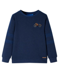 Sweatshirt pour enfants mélange bleu marine 92 | Mobilier & Déco