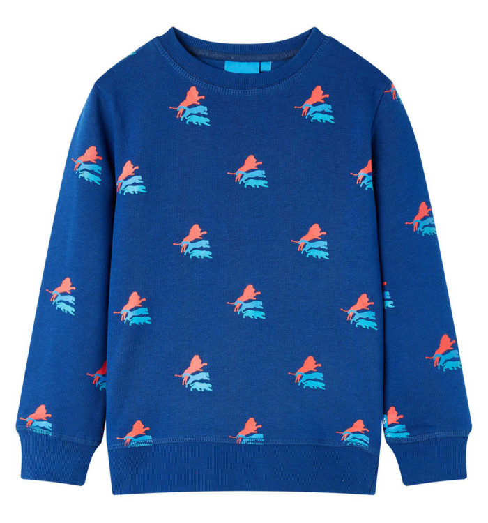 Sweatshirt pour enfants bleu foncé 140 | Mobilier & Déco