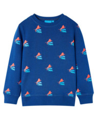 Sweatshirt pour enfants bleu foncé 140 | Mobilier & Déco