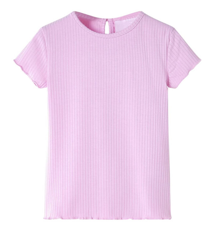 T-shirt pour enfants rose clair 128 | Mobilier & Déco