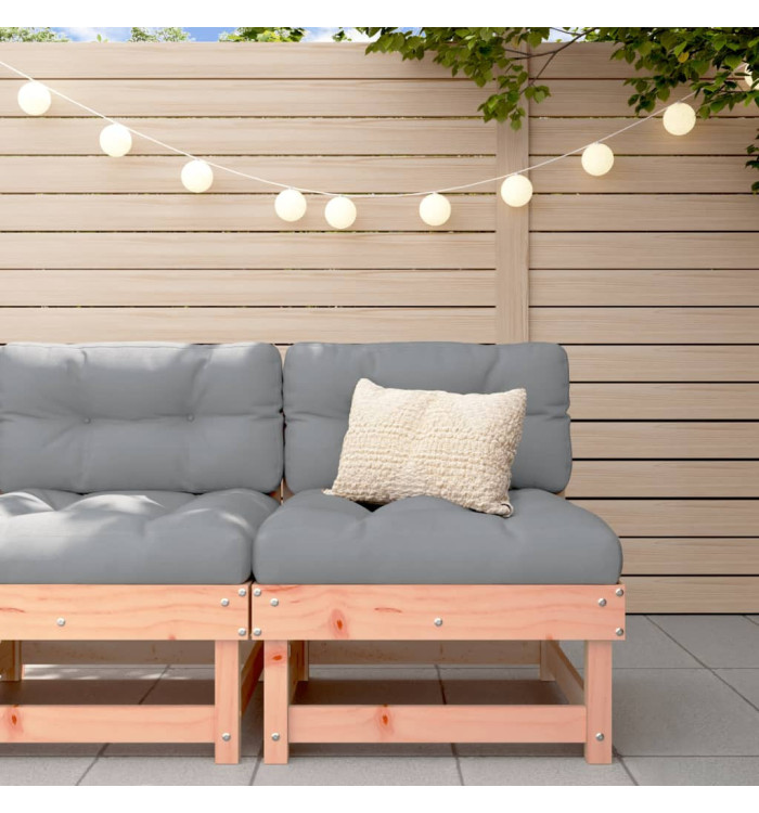 Canapé central de jardin bois massif douglas | Mobilier & Déco