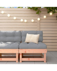 Canapé central de jardin bois massif douglas | Mobilier & Déco