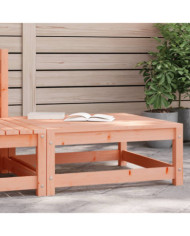 Repose-pied de jardin 70x70x30 cm massif de douglas | Mobilier & Déco