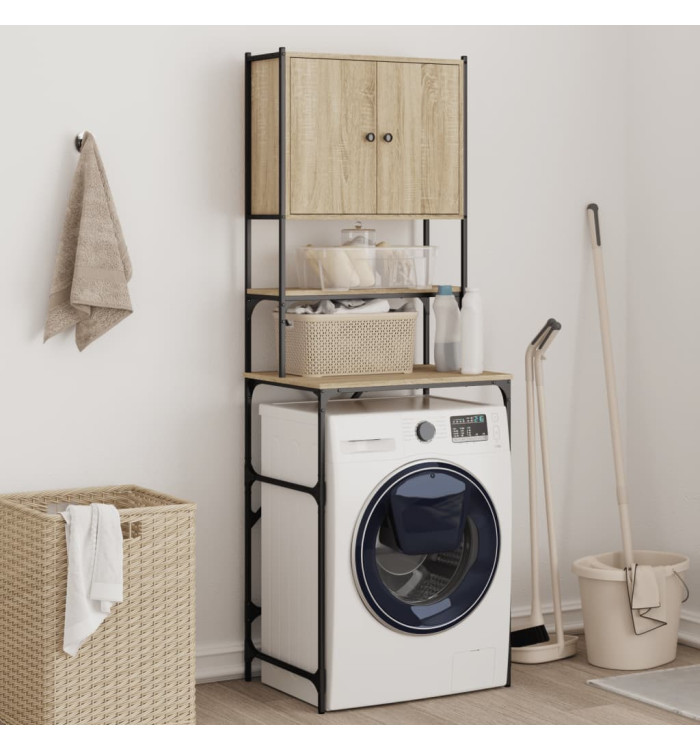 Armoire de machine à laver chêne sonoma 68x48,5x194 cm | Mobilier & Déco