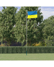 Drapeau de l'Ukraine avec œillets en laiton 90x150 cm | Mobilier & Déco