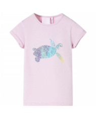 T-shirt pour enfants lilas 140 | Mobilier & Déco