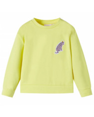 Sweatshirt pour enfants jaune 92 | Mobilier & Déco
