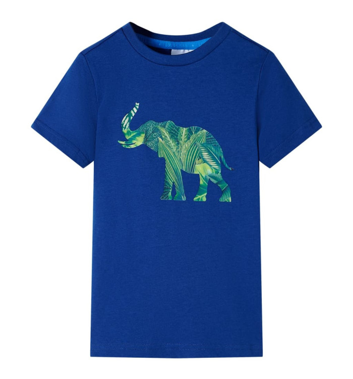 T-shirt pour enfants bleu foncé 92 | Mobilier & Déco