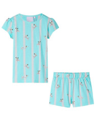 Pyjamas à manches courtes pour enfants écru 92 | Mobilier & Déco