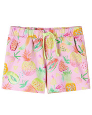 Short pour enfants à cordon de serrage rose pâle 140 | Mobilier & Déco