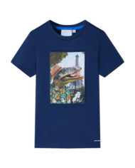 T-shirt pour enfants bleu foncé 92 | Mobilier & Déco