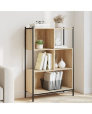 Bibliothèque chêne sonoma 72x28x109 cm bois d'ingénierie | Mobilier & Déco