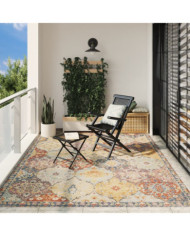 Tapis ARBIZU intérieur extérieur design vintage 240x340 cm | Mobilier & Déco