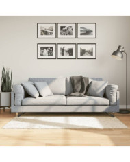 Tapis OVIEDO à poils courts beige 80x150 cm | Mobilier & Déco