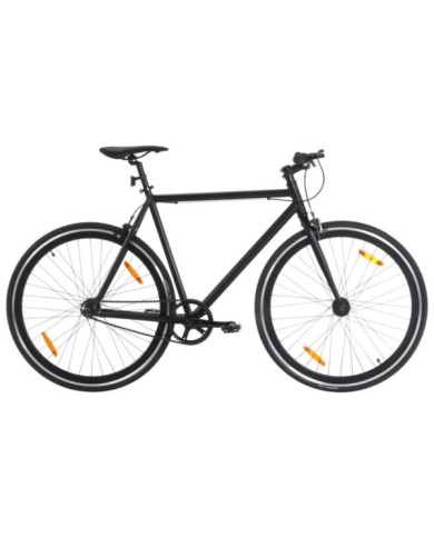 Vélo à pignon fixe noir 700c 51 cm | Mobilier & Déco