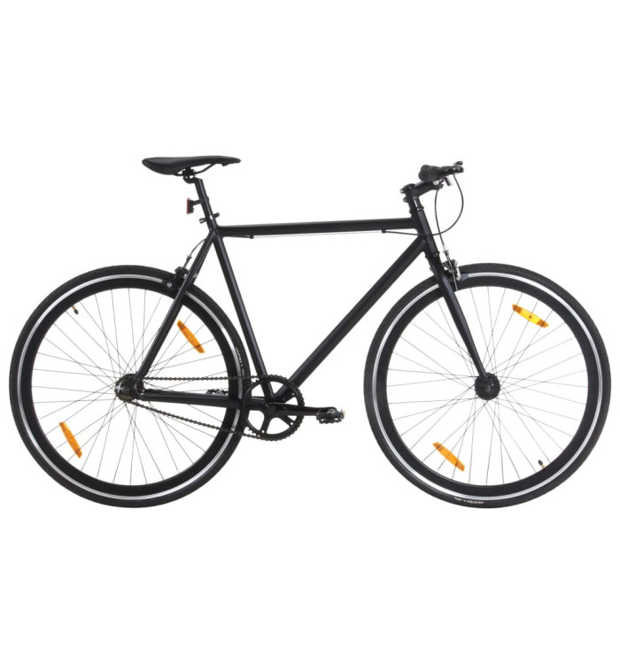 Vélo à pignon fixe noir 700c 51 cm | Mobilier & Déco