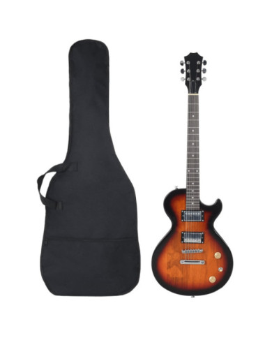 Guitare électrique pour débutants et sac marron et noir 4/4 39" | Mobilier & Déco