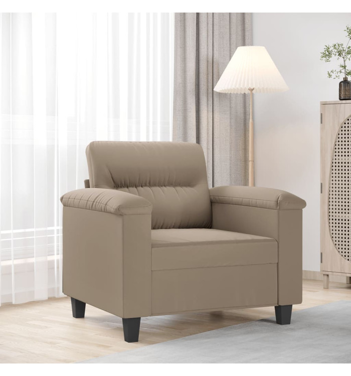Chaise de canapé Taupe 60 cm Tissu microfibre | Mobilier & Déco