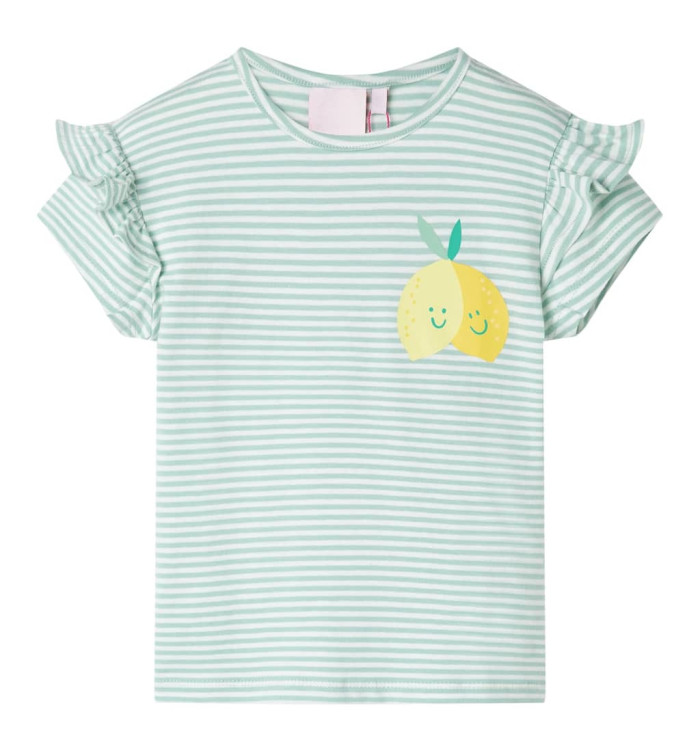 T-shirt pour enfants menthe 116 | Mobilier & Déco