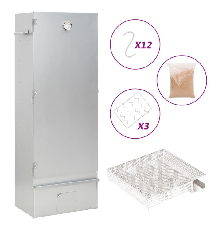Fumoir à four à BBQ générateur de fumée froide acier galvanisé | Mobilier & Déco