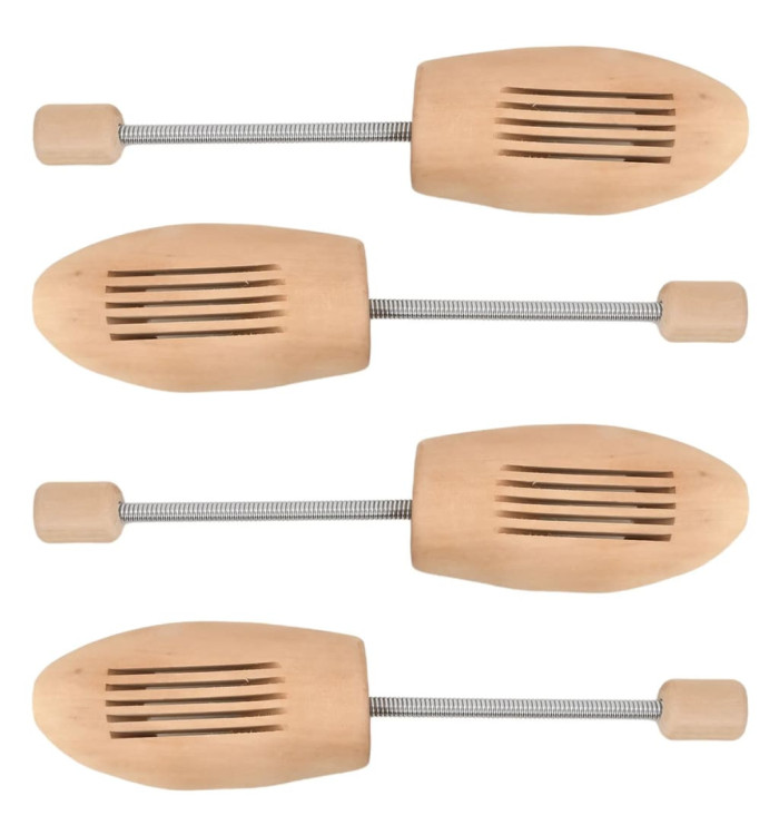 Embauchoirs 2 paires EU 43-46 bois massif lotus | Mobilier & Déco