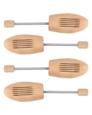 Embauchoirs 2 paires EU 35-38 bois massif lotus | Mobilier & Déco