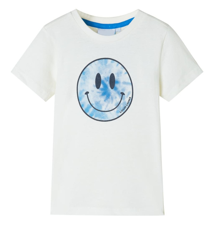 T-shirt pour enfants écru 128 | Mobilier & Déco