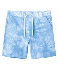 Short pour enfants avec cordon de serrage bleu doux 128 | Mobilier & Déco