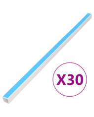 Goulotte de câble auto-adhésive 20x10 mm 30 m PVC | Mobilier & Déco