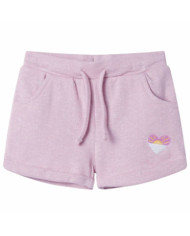 Short pour enfants avec cordon de serrage lilas mélangé 128 | Mobilier & Déco