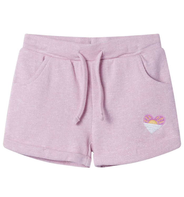 Short pour enfants avec cordon de serrage lilas mélangé 104 | Mobilier & Déco