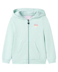 Sweatshirt à capuche avec fermeture éclair pour enfants 140 | Mobilier & Déco