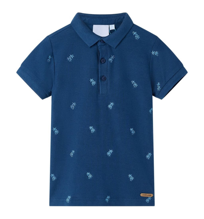 Polo pour enfants bleu foncé 104 | Mobilier & Déco