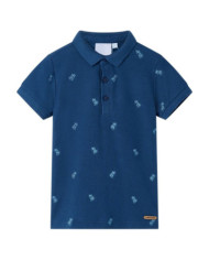 Polo pour enfants bleu foncé 104 | Mobilier & Déco