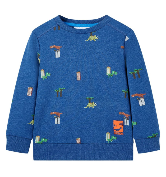 Sweatshirt pour enfants mélange bleu foncé 104 | Mobilier & Déco