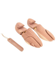Tendeur de chaussures avec chausse-pied EU 36-37 bois de cèdre | Mobilier & Déco