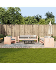 Salon de jardin 2 pcs bois massif douglas | Mobilier & Déco