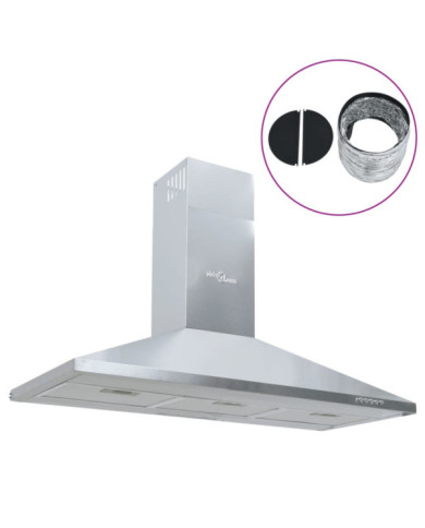 Hotte aspirante 90 cm acier inoxydable | Mobilier & Déco