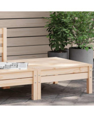 Repose-pied de jardin bois de pin massif | Mobilier & Déco