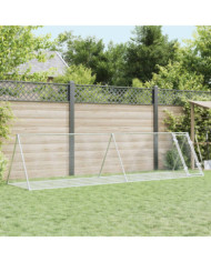 Clapier argenté 400x105x91 cm acier galvanisé | Mobilier & Déco
