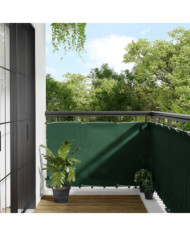 Écran de balcon vert foncé 90x1000 cm 100% polyester oxford | Mobilier & Déco