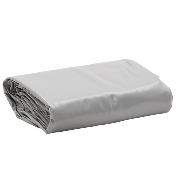 Bâche gris 1,5x2 m 650 g/m² | Mobilier & Déco