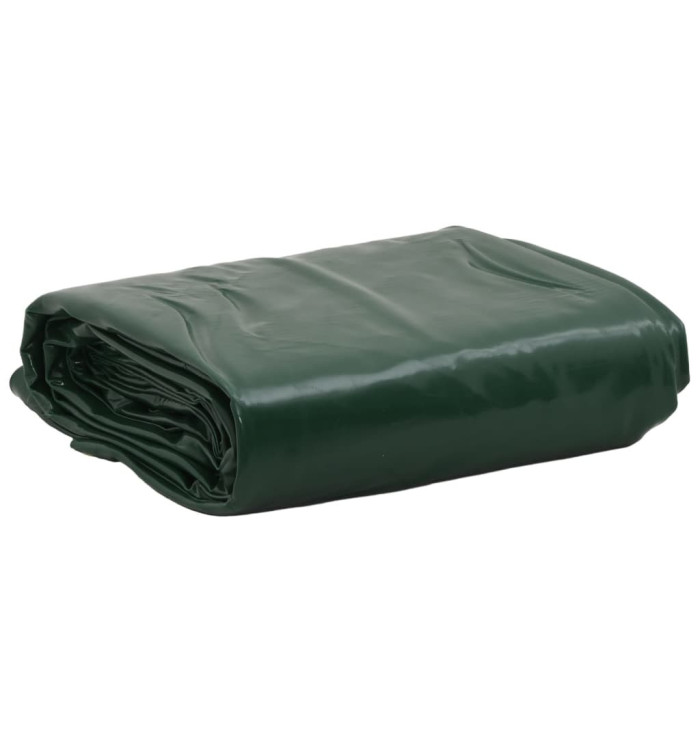 Bâche vert Ø 3 m 650 g/m² | Mobilier & Déco