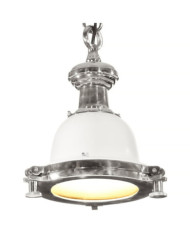 Lampe suspendue 24x24x137 cm aluminium | Mobilier & Déco
