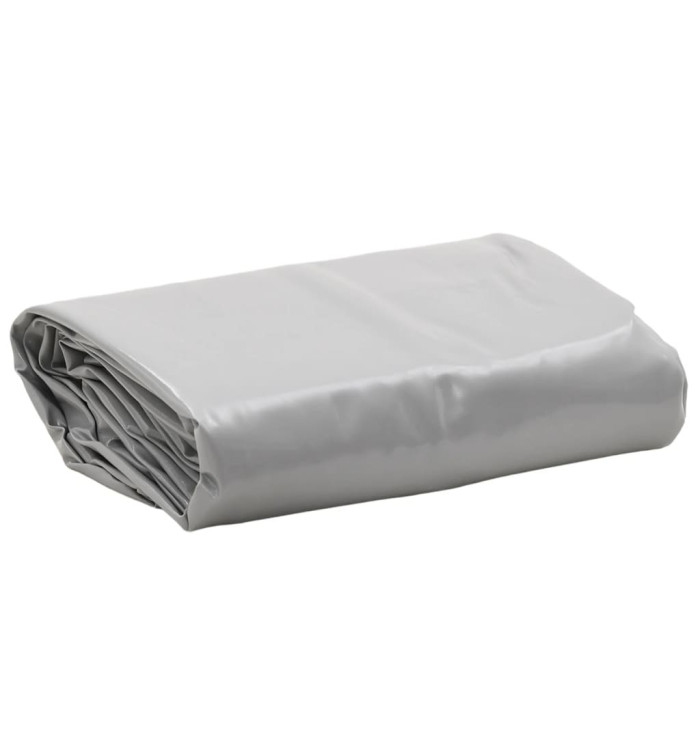 Bâche gris 5x7 m 650 g/m² | Mobilier & Déco
