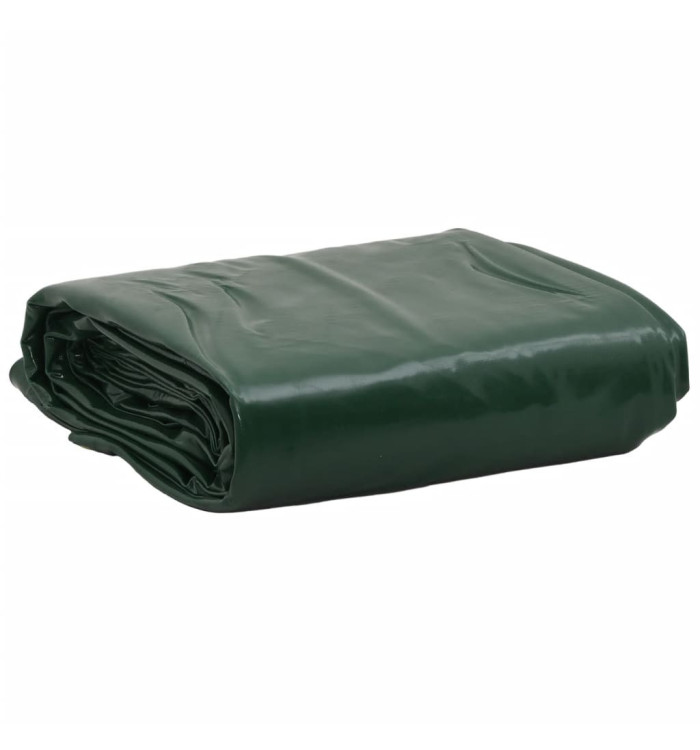 Bâche vert 5x6 m 600 g/m² | Mobilier & Déco