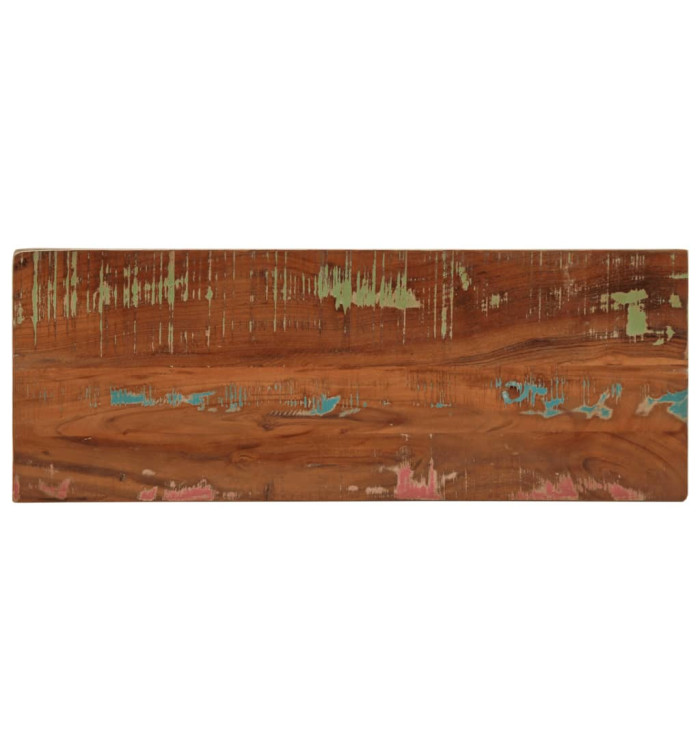 Dessus de table 90x20x3,8 cm rectangulaire bois massif récupéré | Mobilier & Déco