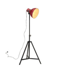 Lampadaire 25 W rouge délavé 61x61x90/150 cm E27 | Mobilier & Déco