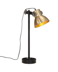 Lampe de bureau 25 W laiton antique 15x15x55 cm E27 | Mobilier & Déco