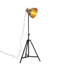 Lampadaire 25 W laiton antique 61x61x90/150 cm E27 | Mobilier & Déco